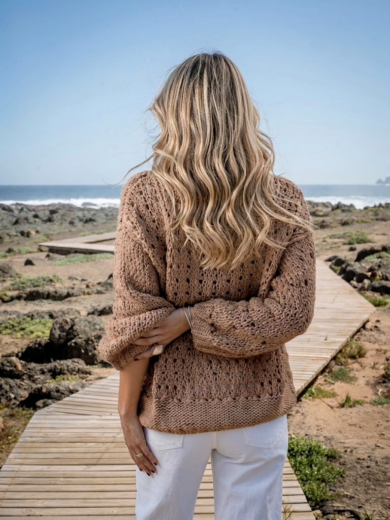 Sweater Coral Mocca