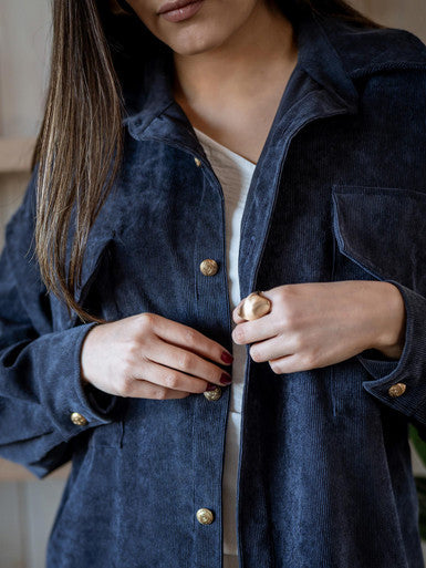 Sobrecamisa Grey Azul