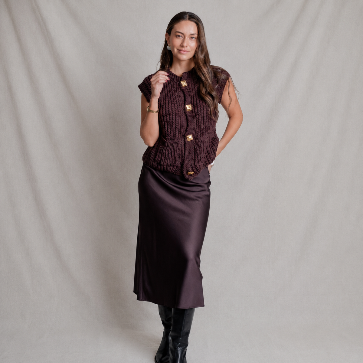 Sweater Trufa Brown