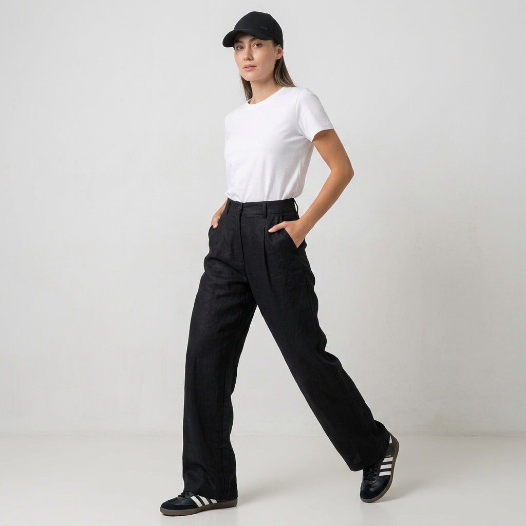 Pantalón Sastrero Riviera negro