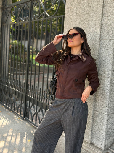 Chaqueta Gamuza Suede Gaia