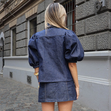 Blusa  denim Alegra