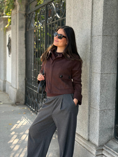 Chaqueta Gamuza Suede Gaia